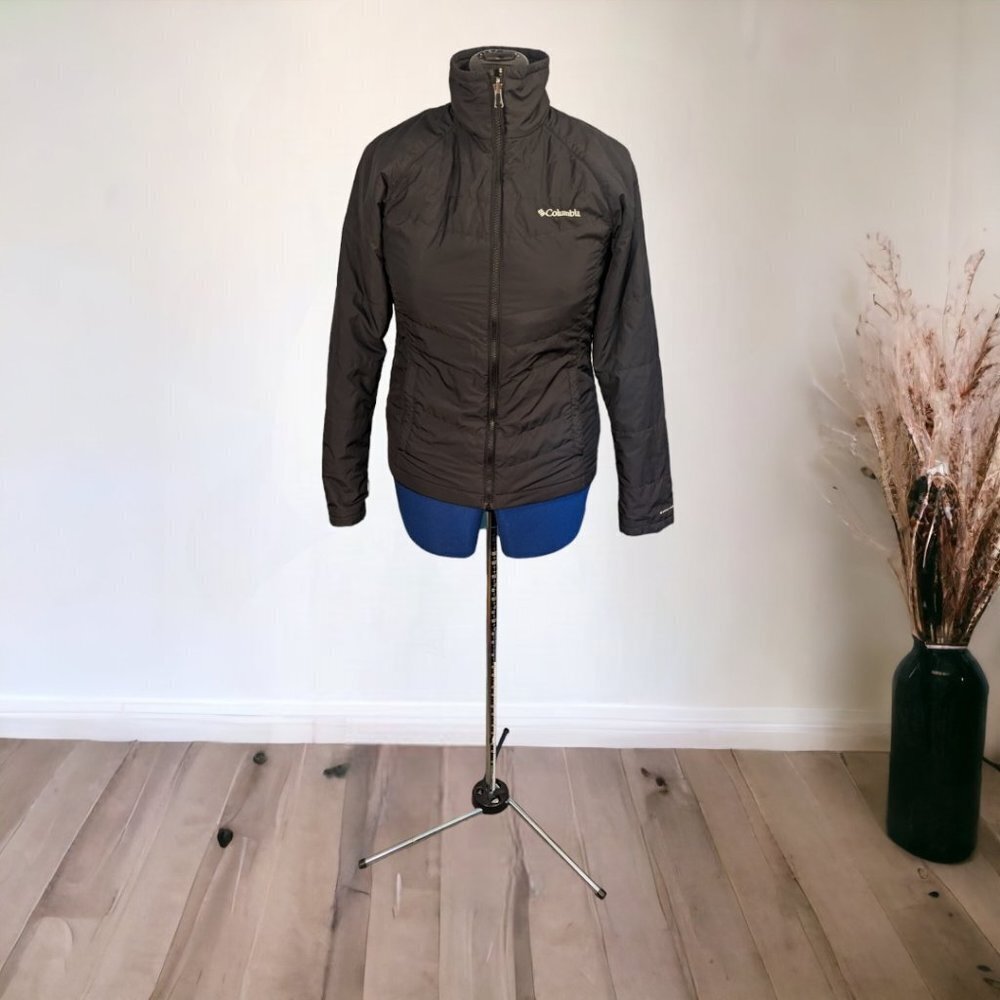 Columbia Omni-Heat Whirlibird Interchangable Black Puffer Jacket Liner SZ Small